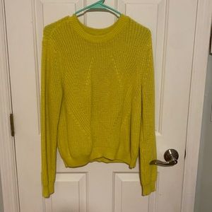 H&M Lime Sweater in Large